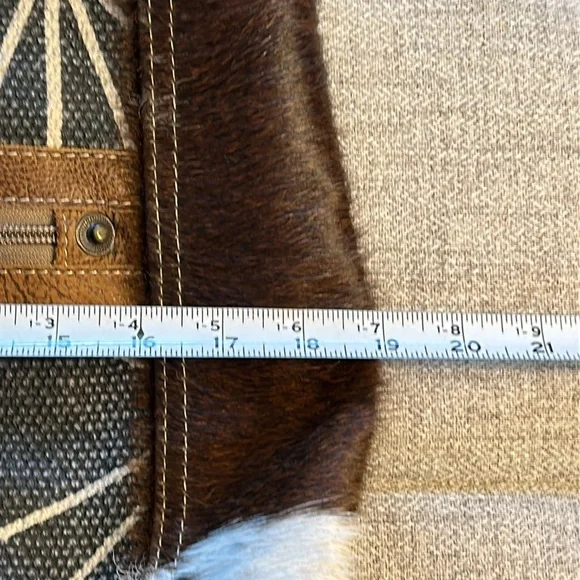 MYRA BAG LEATHER WEEKENDER FASHION LEATHER LARGE HANDBAG - Picture 13 of 14